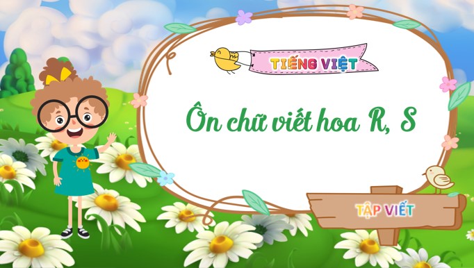 tieng viet 3 bai 10 on chu hoa r s 3*526359
