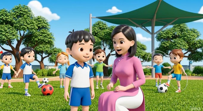 tieng viet 3 bai 9 loi keu goi toan dan tap the duc a 2*526281