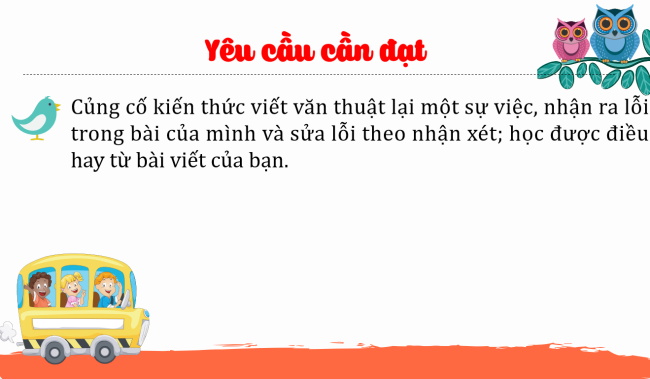 PowerPoint Tiếng Việt 4 Bài 16: Trả bài văn thuật lại một sự việc