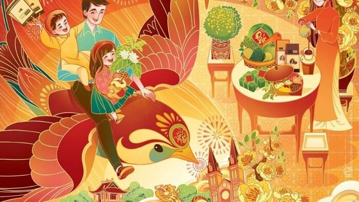 Ảnh Tết 2026 gia đình