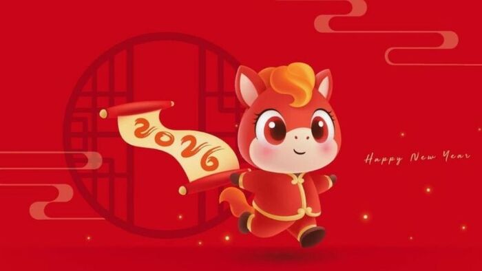 Hình nền Tết Bính Ngọ 2026