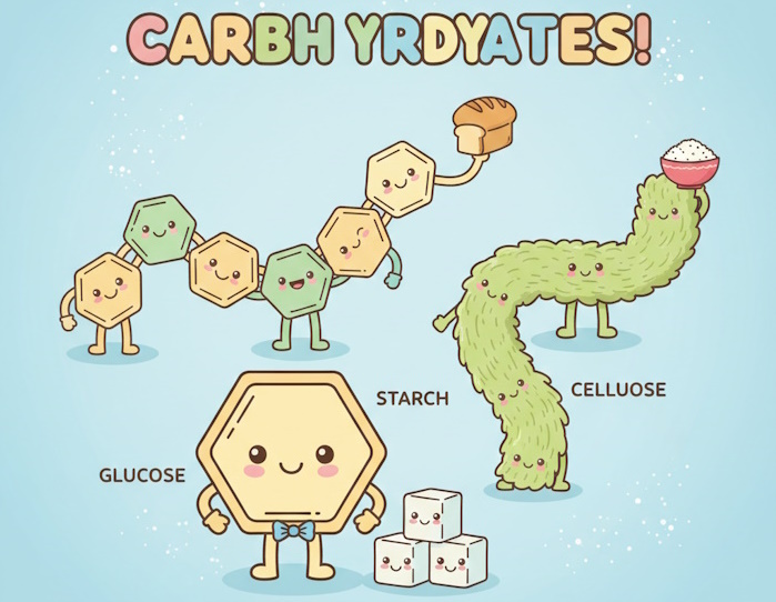 Trắc nghiệm Carbohydrate có đáp án