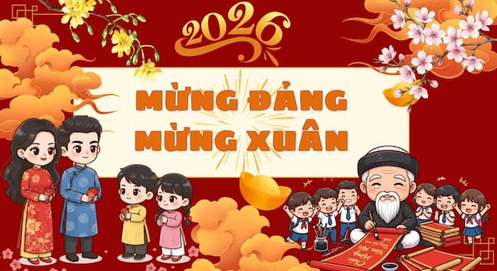 Powerpoint Sinh hoạt lớp Mừng Đảng mừng xuân