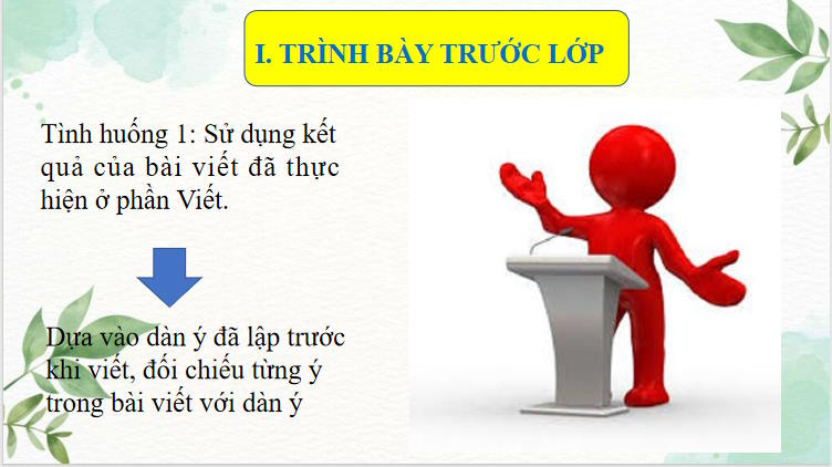Thuyết trình về một tác giả văn học