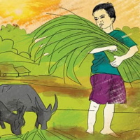 PowerPoint Tiếng Việt 2 Bài 20: Nghe - viết Trâu ơi, Chữ hoa Q