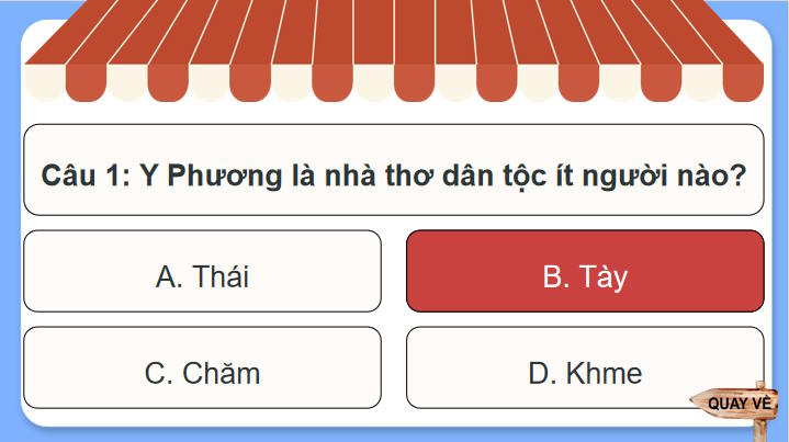 Trò chơi khởi động Ngữ văn 7: Nói với con