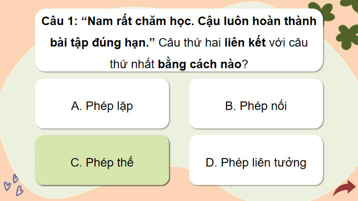 Trò chơi khởi động Ngữ văn 7: Thực hành tiếng Việt trang 59