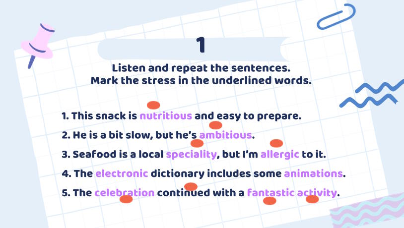 Tiếng Anh 8 Review 3: Language