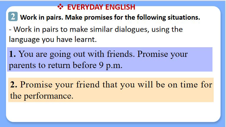 Tiếng Anh 9 Unit 6: Communication