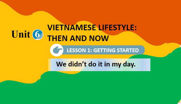 Tiếng Anh 9 Unit 12: Getting Started