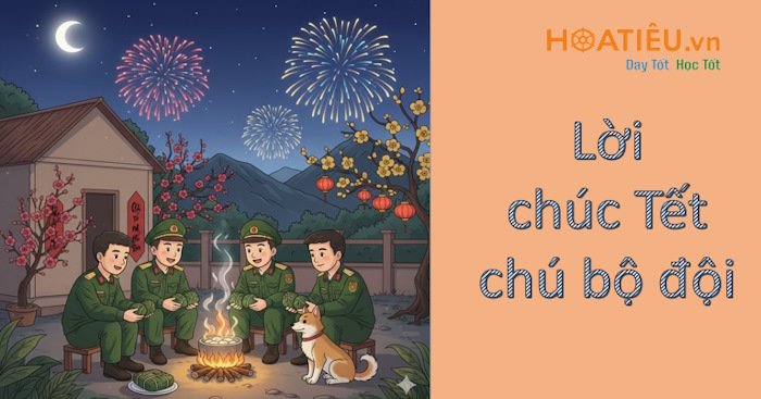 Lời chúc Tết các chú bộ đội