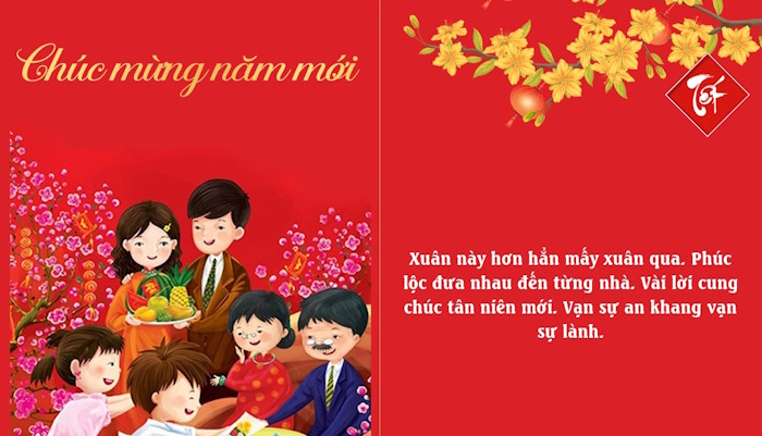 Lời chúc Tết cho họ hàng, bạn bè ý nghĩa
