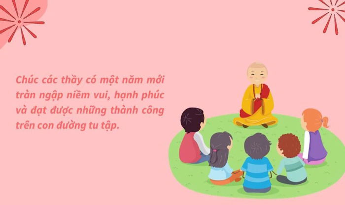 Lời chúc Tết cho Tăng Ni nhà Phật