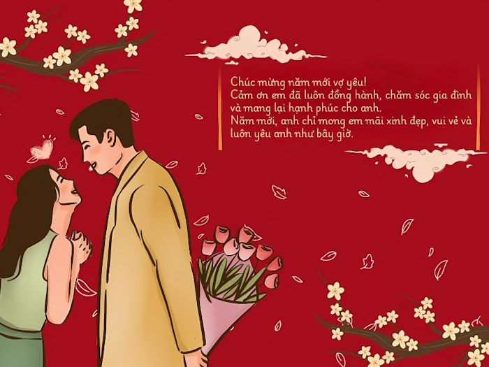 Lời chúc Tết người yêu