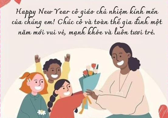 Lời chúc Tết thầy cô giáo chủ nhiệm