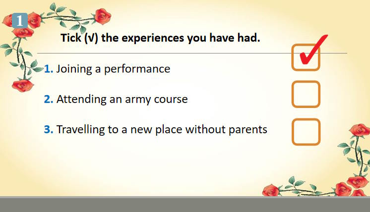 Giáo án Tiếng Anh 9 Unit 5: Skills 1