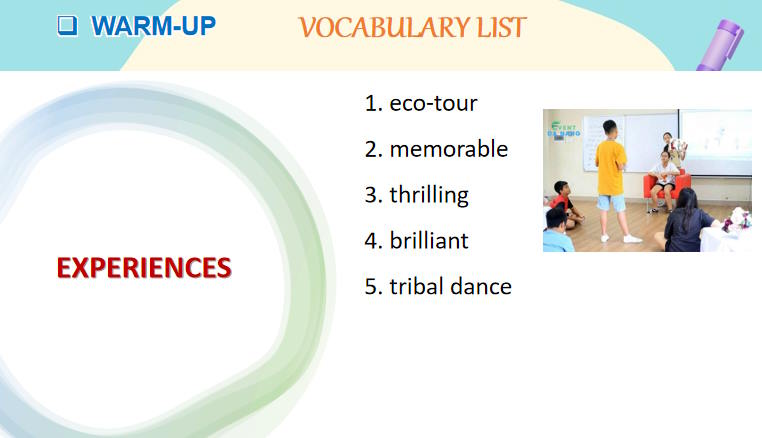 Giáo án Tiếng Anh 9 Unit 5: A Closer Look 1