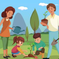 PowerPoint Tiếng Việt 2 Bài 22: Viết về hoạt động chăm sóc cây xanh