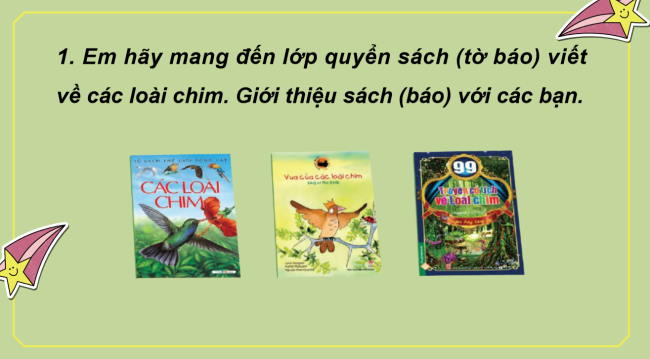 PowerPoint Tiếng Việt 2 Bài 23: Đọc sách báo viết về các loài chim