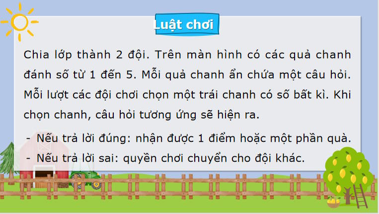 Trò chơi khởi động Ngữ văn 7: Thực hành tiếng Việt trang 17