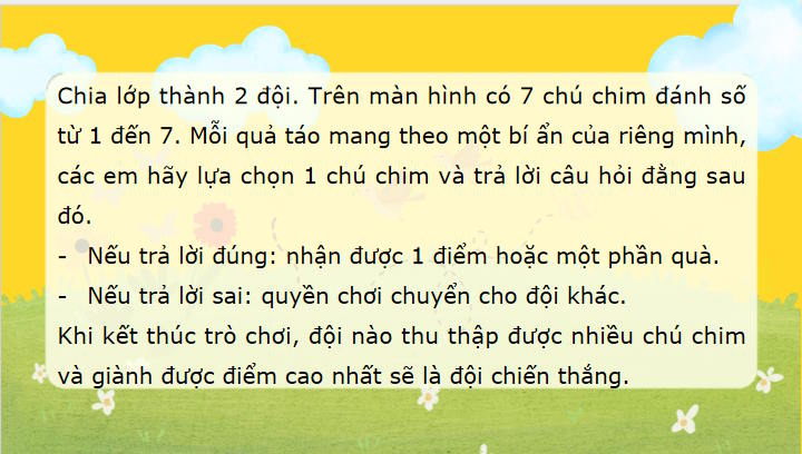 Trò chơi khởi động Ngữ văn 7: Thực hành tiếng Việt trang 92