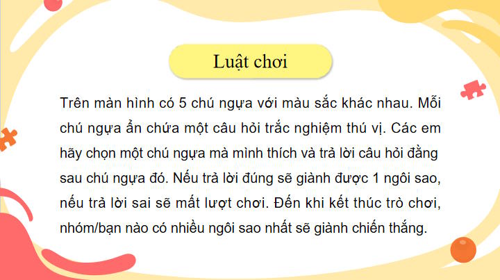 Trò chơi khởi động Ngữ văn 7: Thực hành tiếng Việt trang 110