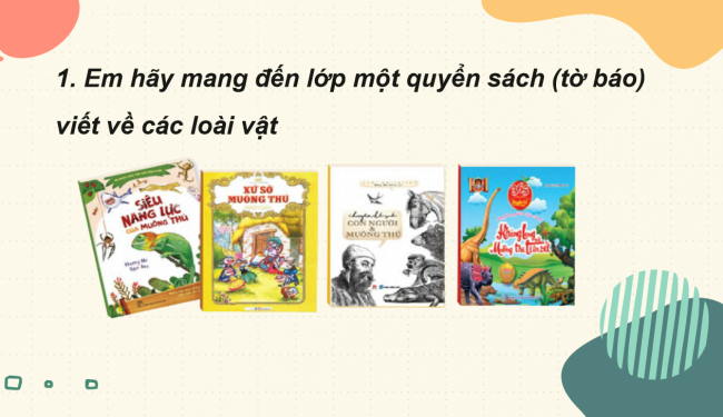 PowerPoint Tiếng Việt 2 Bài 25: Đọc sách báo viết về các loài vật