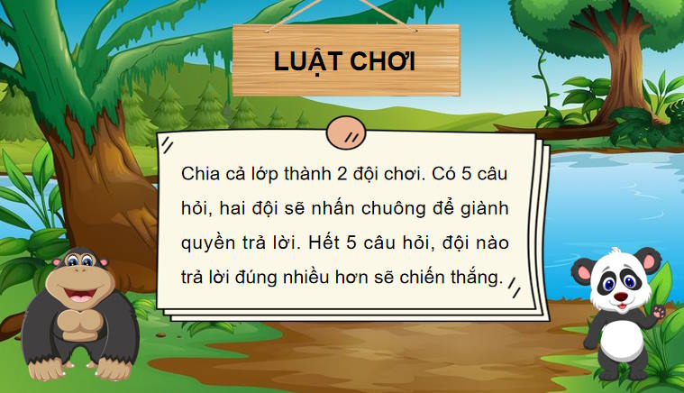 Trò chơi khởi động Ngữ văn 7: Vừa nhắm mắt vừa mở cửa sổ