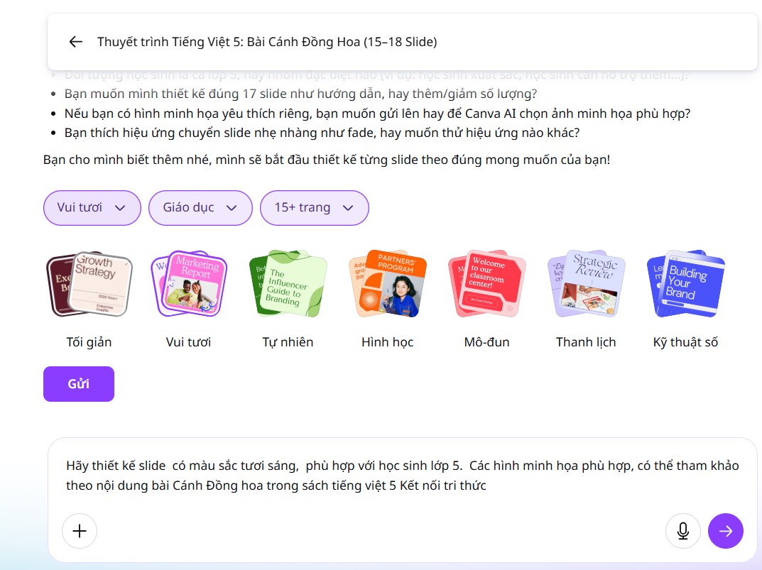 Cách dùng Canva AI tạo PowerPoint tự động