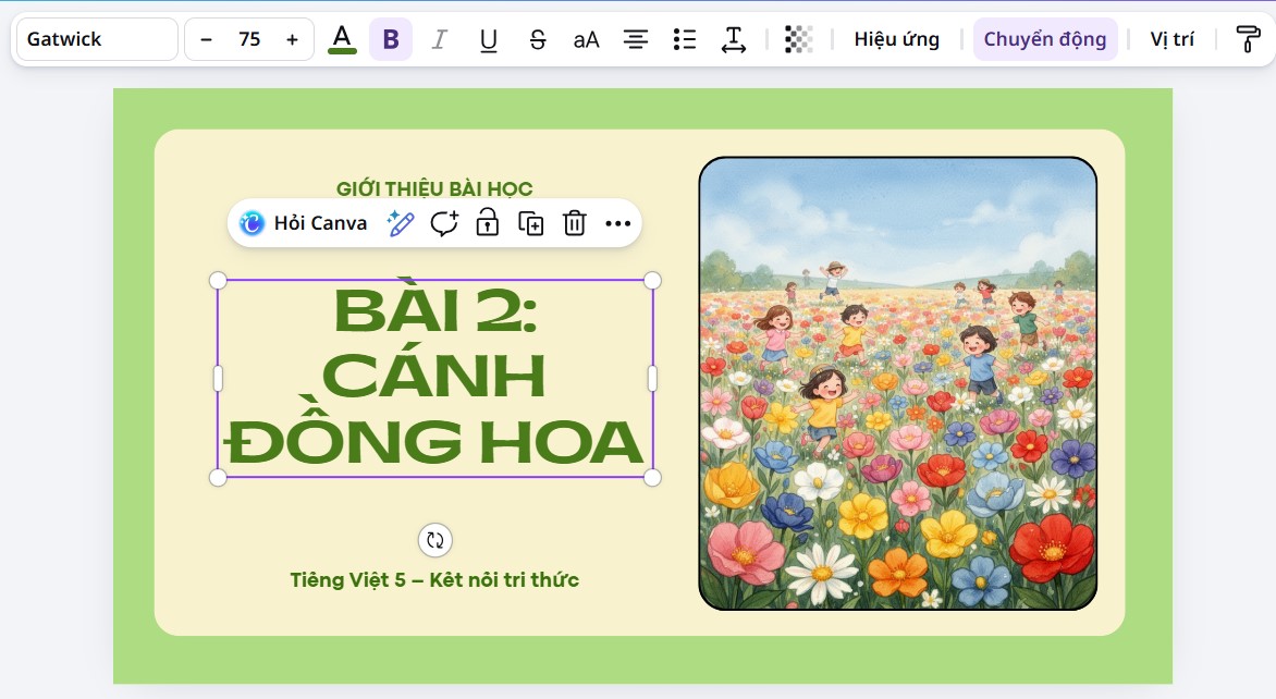 Cách dùng Canva AI tạo PowerPoint tự động