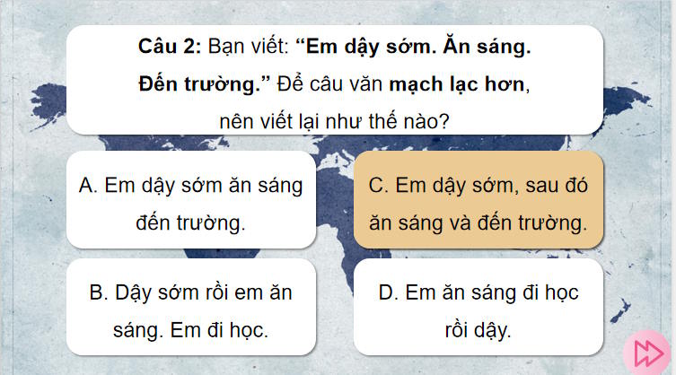 Trò chơi khởi động Ngữ văn 7: Thực hành tiếng Việt trang 34