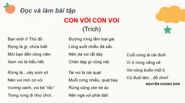 PowerPoint Tiếng Việt 2 Bài 27: Ôn tập giữa học kì 2 (Tiết 3, 4)