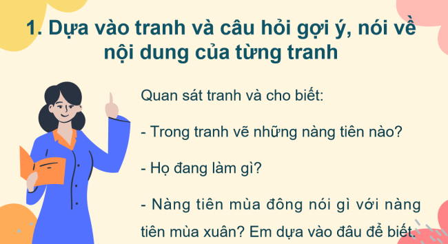 PowerPoint Tiếng Việt 2 Bài 1: Kể chuyện Chuyện bốn mùa