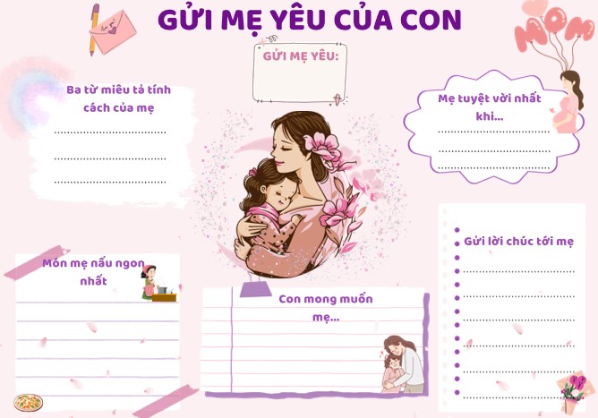 PPT Thư gửi mẹ