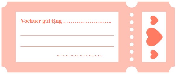 Voucher tặng mẹ