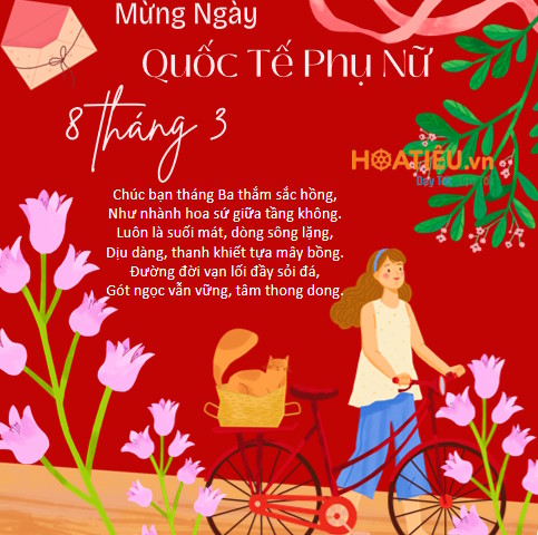 Lời chúc bạn bè ngày 8/3