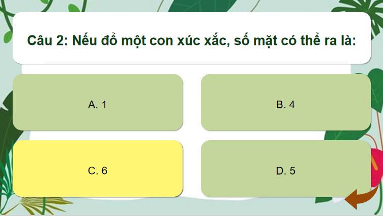 Toán 7: Làm quen với biến cố 