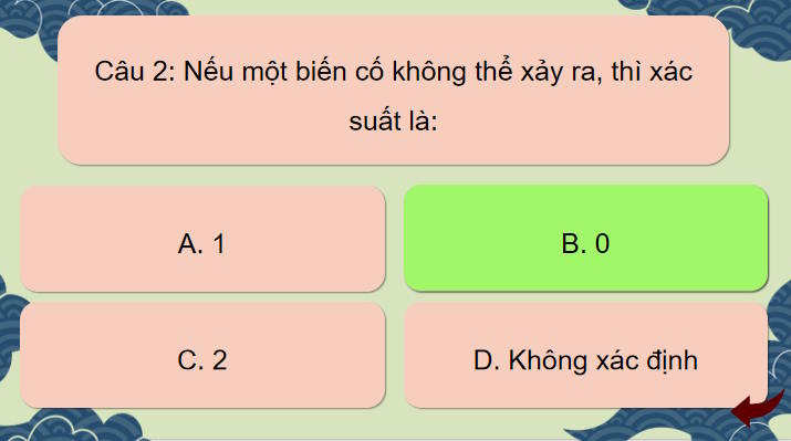 Toán 7: Làm quen với xác suất của biến cố