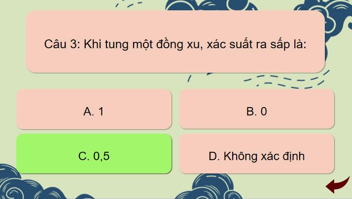 Toán 7: Làm quen với xác suất của biến cố