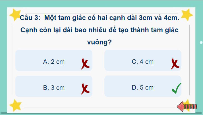 Toán 7: Quan hệ giữa ba cạnh của một tam giác 