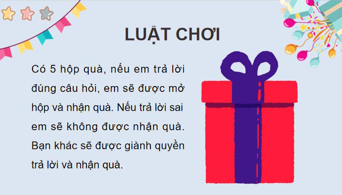 Toán 7: Hộp quà và chân đế lịch để bàn của em 