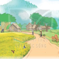 PowerPoint Tiếng Việt 3 Bài 18: Núi quê tôi tích hợp AI