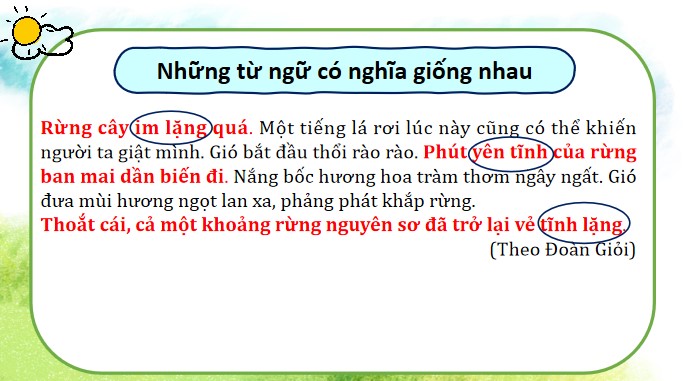 tieng viet 3 bai 18 tu ngu co nghia giong nhau 3*532932