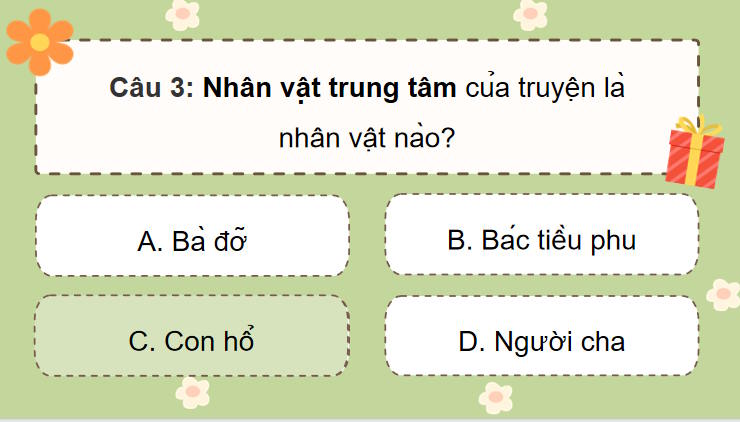 Trò chơi khởi động Ngữ văn 7 Học kì 2