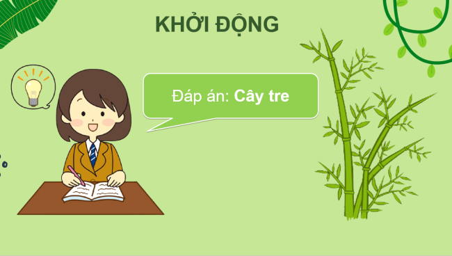 PowerPoint Tiếng Việt 2 Bài 8: Lũy tre