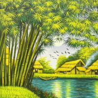 PowerPoint Tiếng Việt 2 Bài 8: Nghe - viết Lũy tre