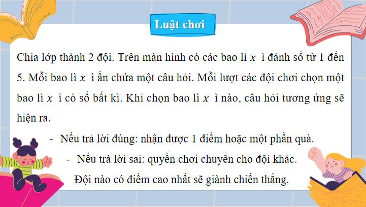 Trò chơi khởi động Toán 7: Phép cộng và phép trừ đa thức một biến