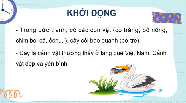 PowerPoint Tiếng Việt 2 Bài 12: Bờ tre đón khách