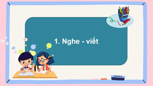 PowerPoint Tiếng Việt 2 Bài 12: Nghe - viết Bờ tre đón khách