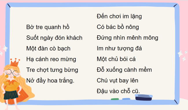 PowerPoint Tiếng Việt 2 Bài 12: Nghe - viết Bờ tre đón khách